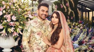 Newlyweds Arbaaz Khan & Sshura Khan